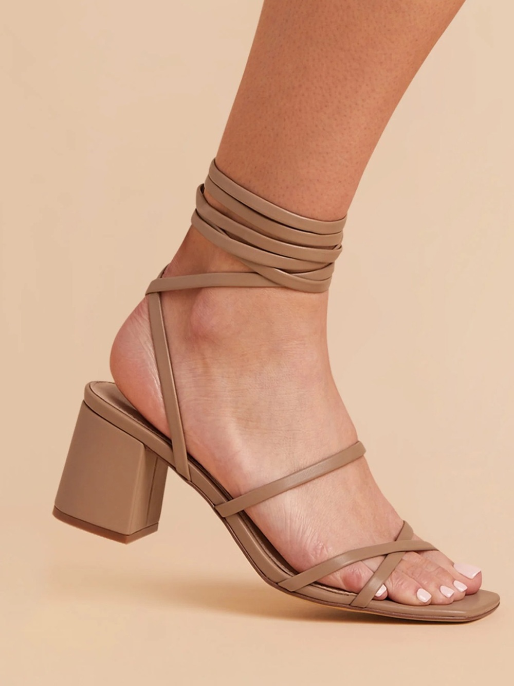 Birdy Grey Rocky Chunky Heel- Mocha
